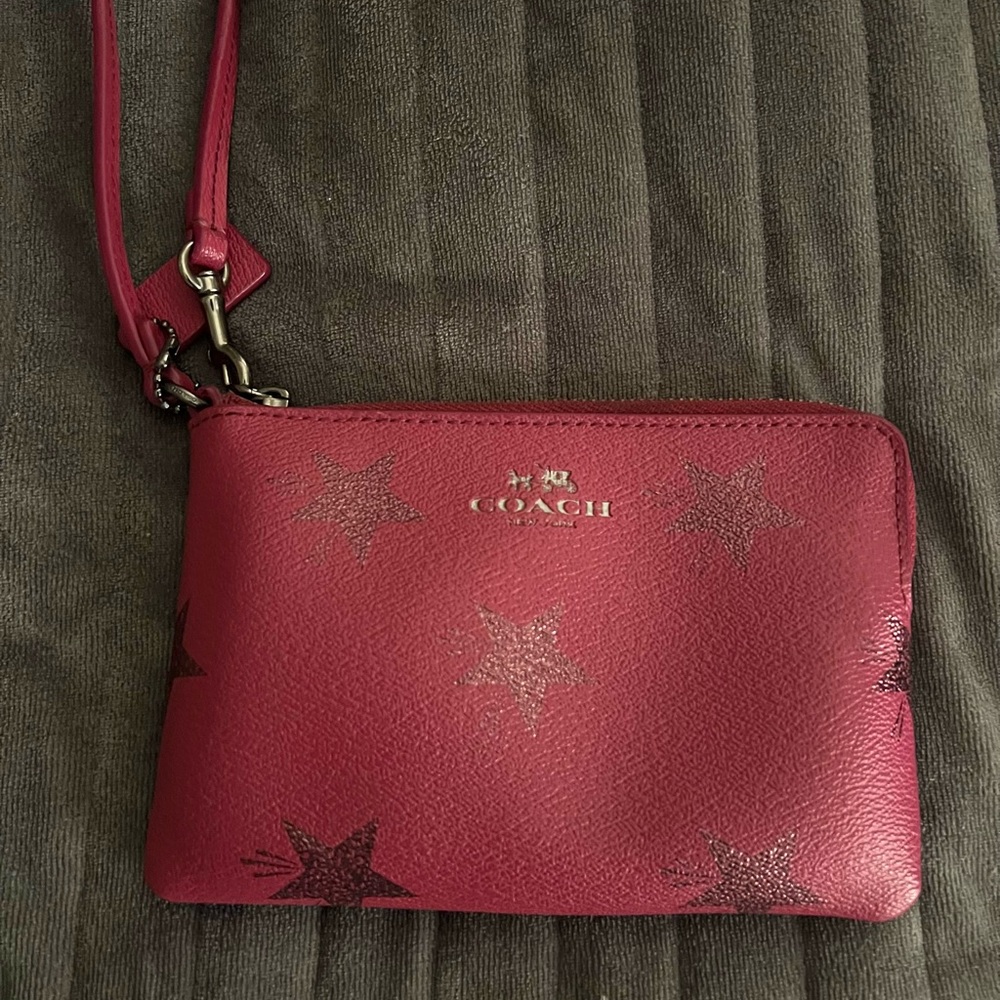 SOLD Coach Wristlet